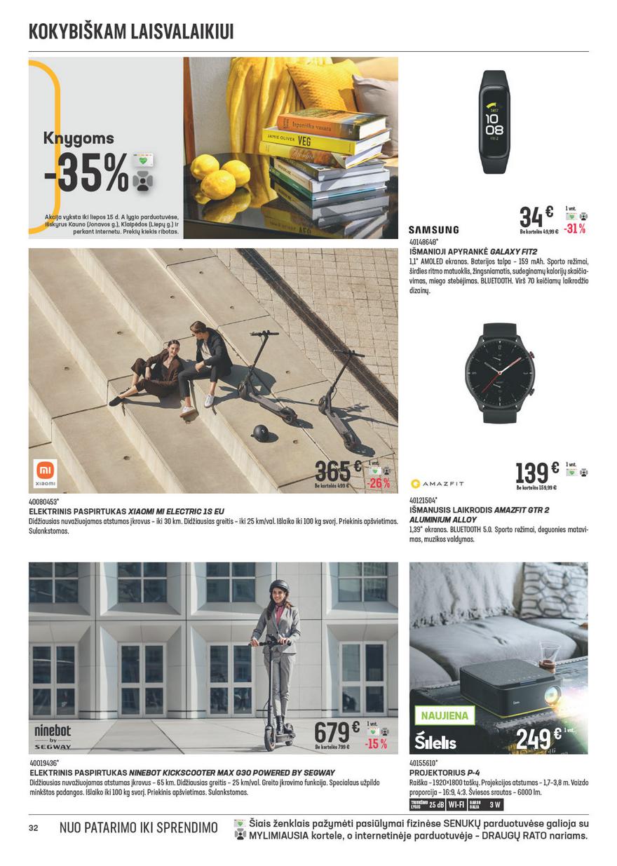 Senukai leidinys akcijos nuo 
  2021-07-01 iki 
  2021-08-09 | Leidinukas.lt puslapis 32
