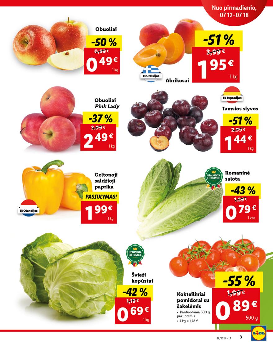 Lidl maisto prekių pasiūlymai akcijos nuo 
  2021-07-12 iki 
  2021-07-18 | Leidinukas.lt puslapis 3