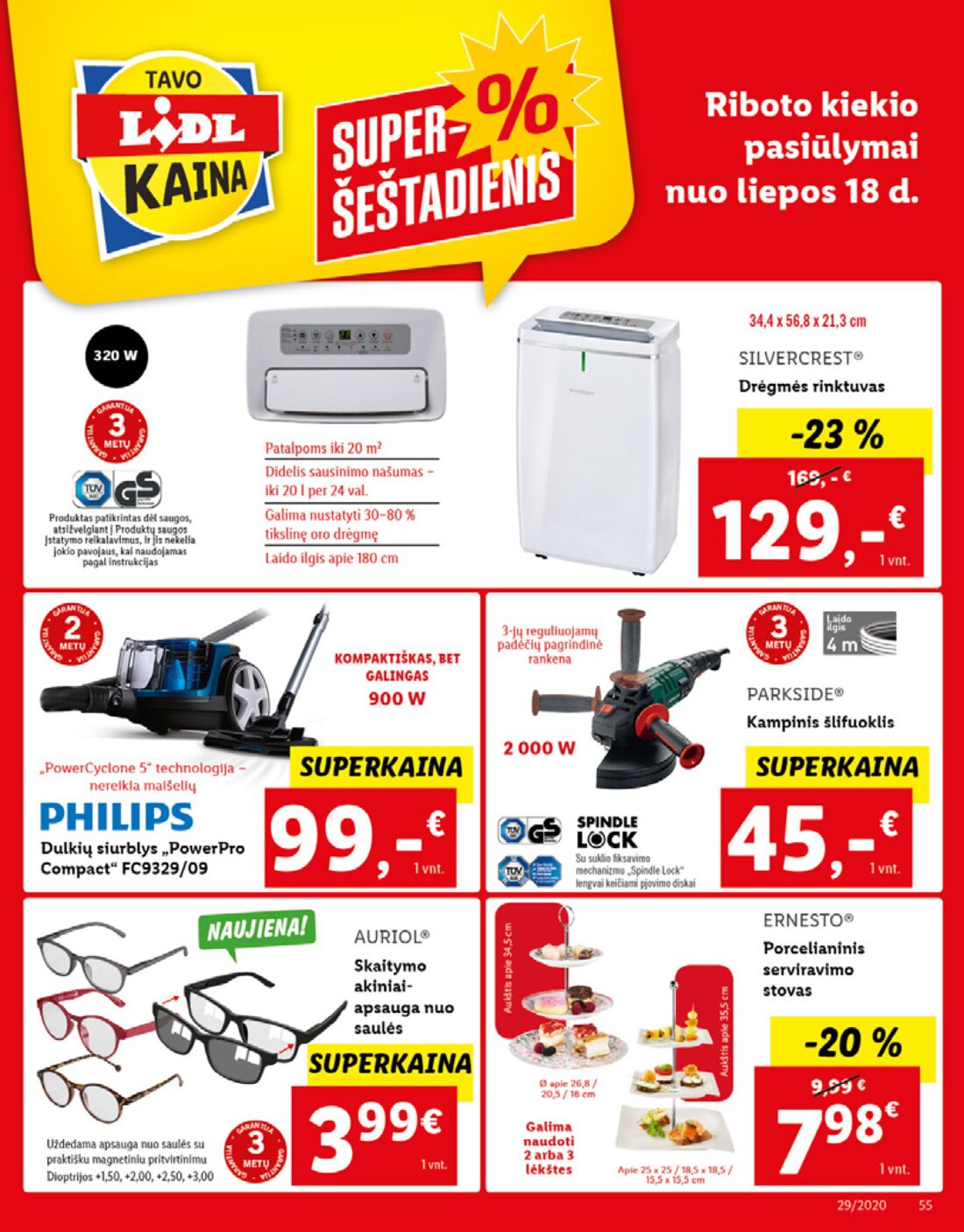 Lidl savaitinis leidinys akcijos nuo 
  2020-07-13 iki 
  2020-07-19 | Leidinukas.lt puslapis 55