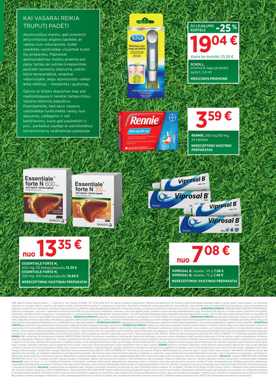 Euro vaistinė leidinys akcijos nuo 
  2021-07-01 iki 
  2021-07-31 | Leidinukas.lt puslapis 9