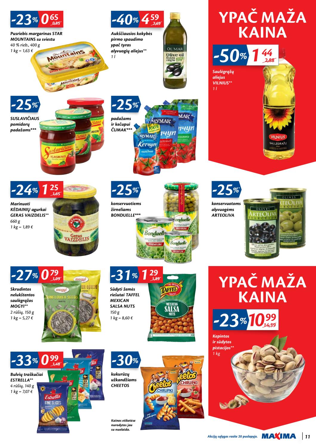 Maxima kaininis leidinys akcijos nuo 
  2019-11-05 iki 
  2019-11-11 | Leidinukas.lt puslapis 11