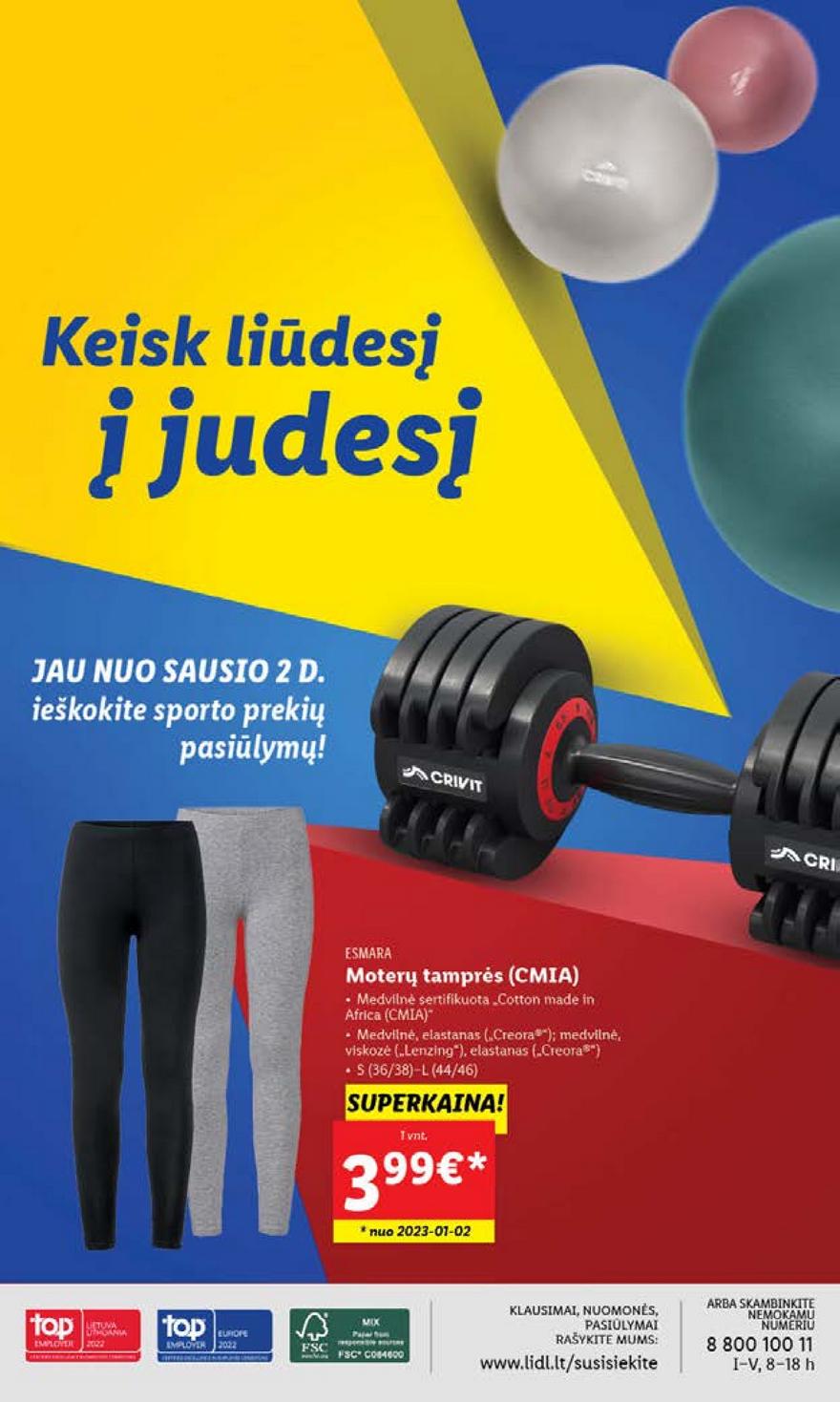 Ldil ne maisto prekių pasiūlymai akcijos nuo 
  2022-12-26 iki 
  2023-01-01 | Leidinukas.lt puslapis 32