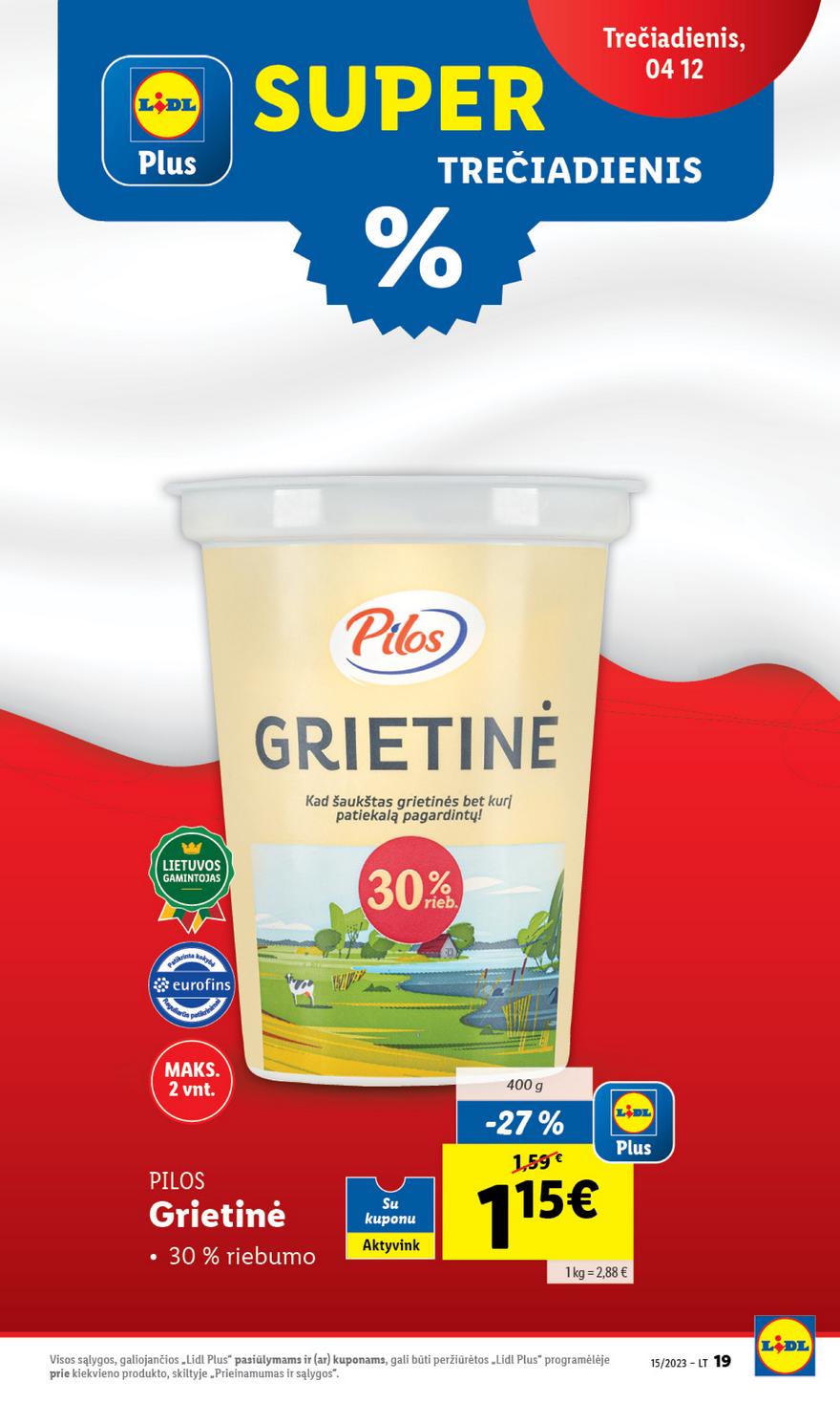 Lidl pasiūlymai akcijos nuo 
  2023-04-10 iki 
  2023-04-16 | Leidinukas.lt puslapis 19