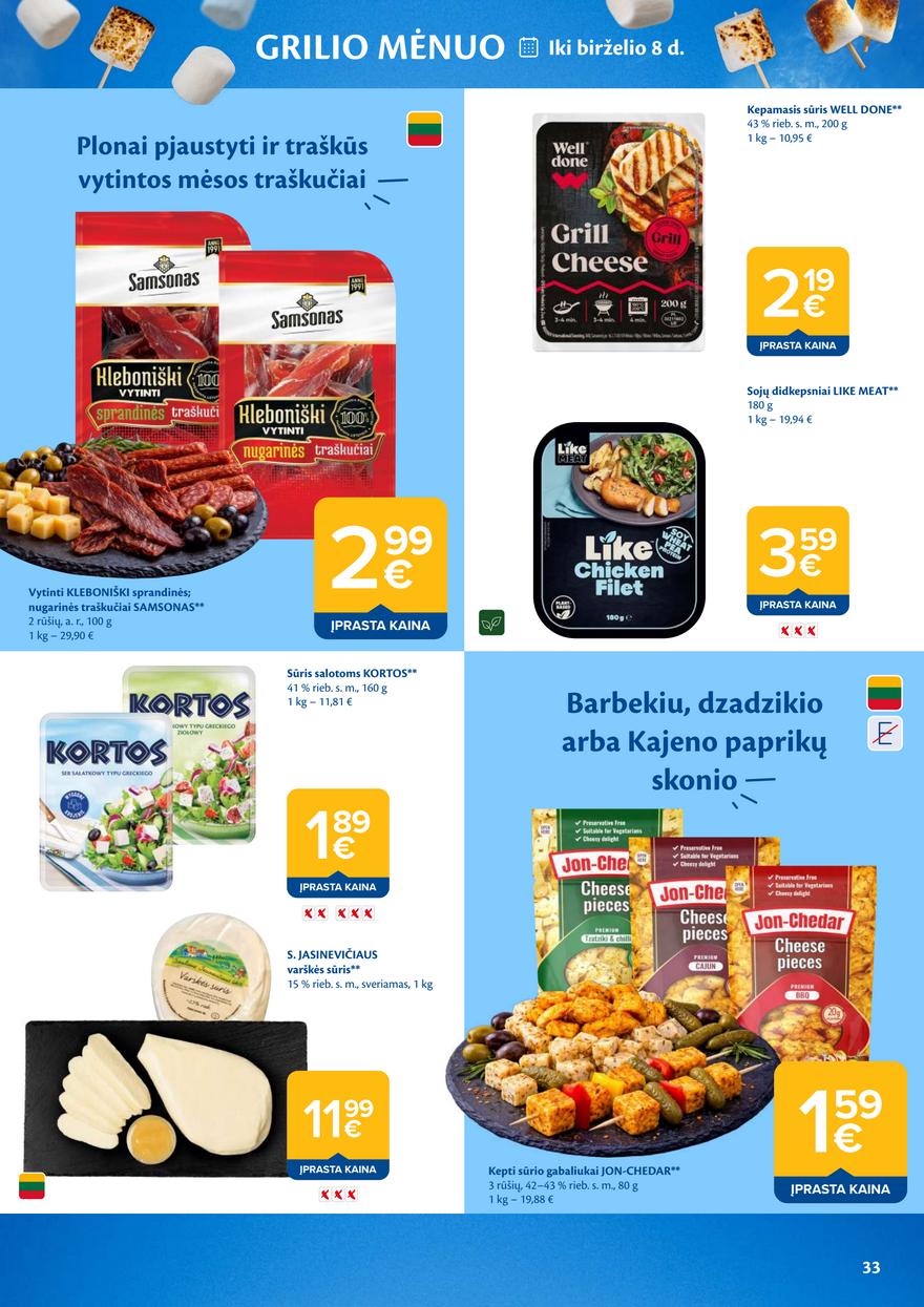 Maxima leidinys akcijos nuo 
  2026-05-19 iki 
  2026-05-25 | Leidinukas.lt puslapis 33