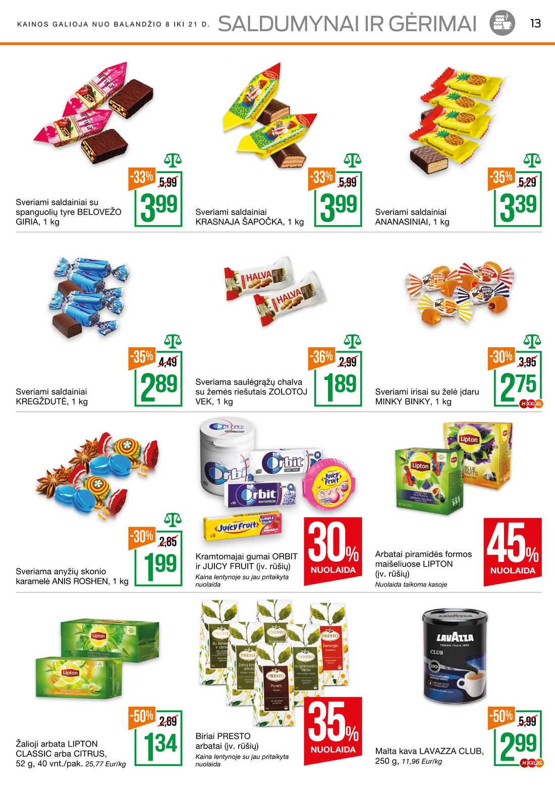 Norfos kaininis leidinys akcijos nuo 
  2021-04-08 iki 
  2021-04-21 | Leidinukas.lt puslapis 13