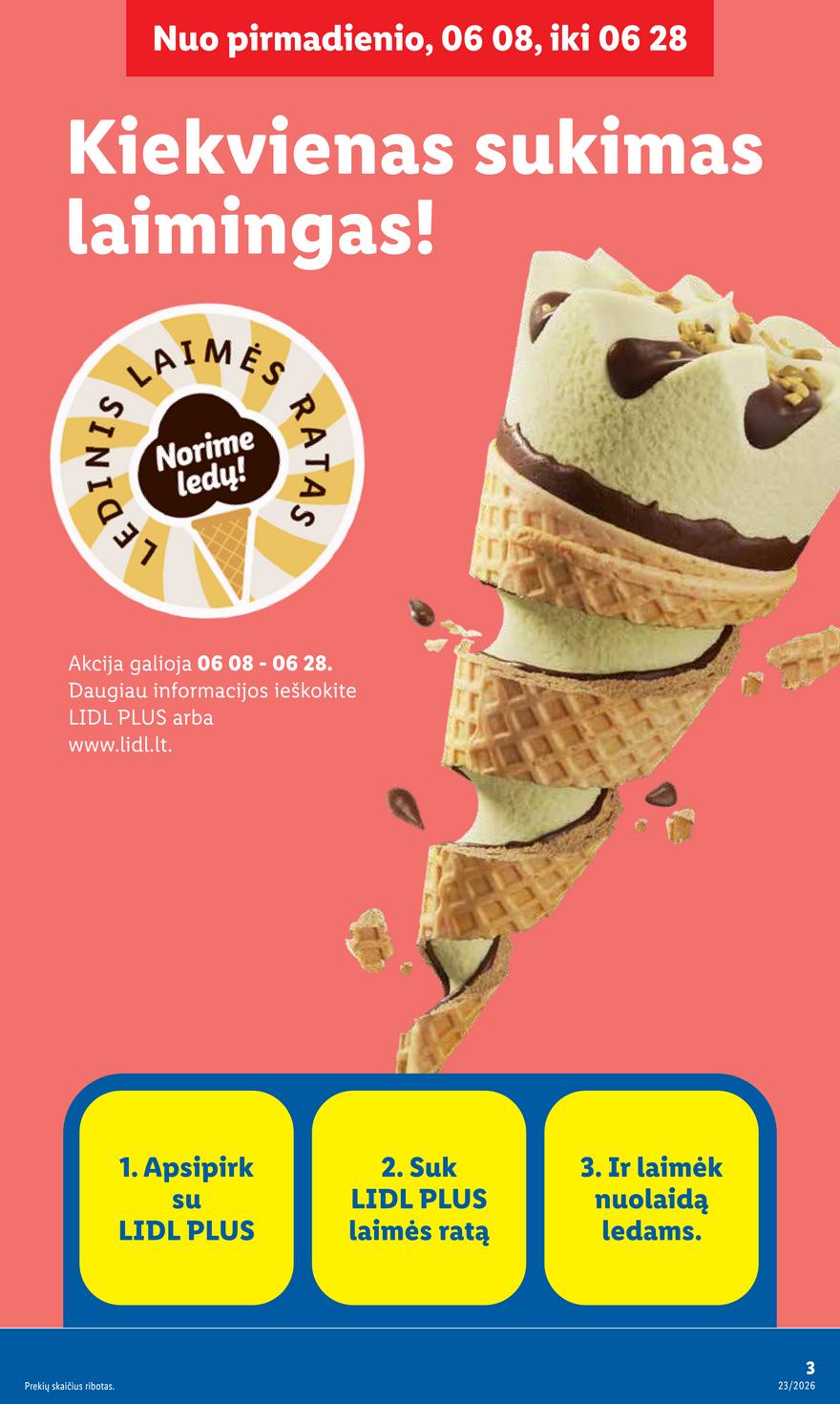 Lidl leidinys akcijos nuo 
  2026-06-08 iki 
  2026-06-14 | Leidinukas.lt puslapis 6