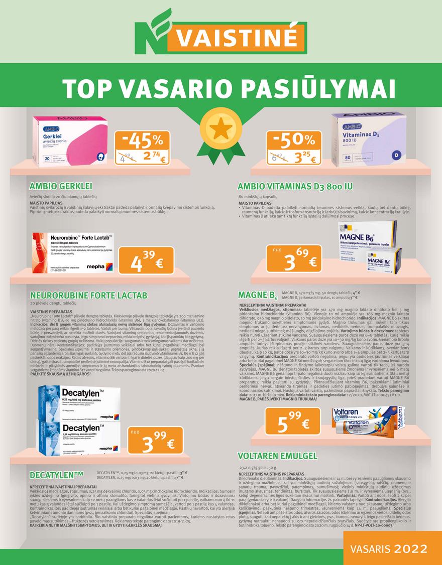 Norfos vaistinės leidinys akcijos nuo 
  2022-02-01 iki 
  2022-02-28 | Leidinukas.lt puslapis 1