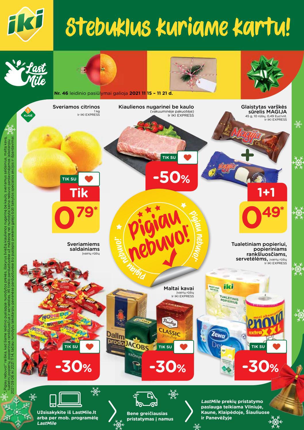 Iki savaitės leidinys akcijos nuo 
  2021-11-15 iki 
  2021-11-21 | Leidinukas.lt puslapis 1
