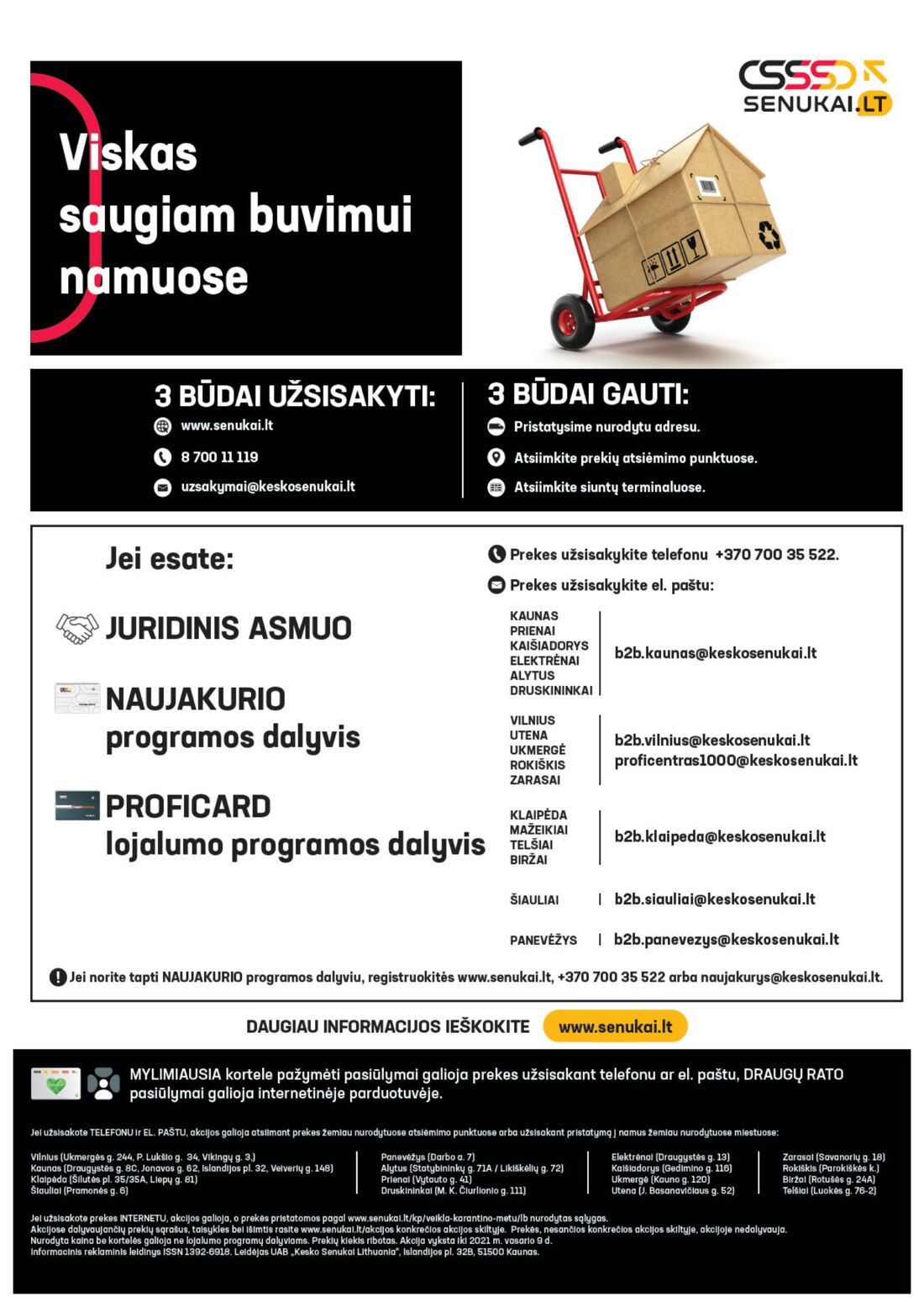 Senukai reklaminis leidinys akcijos nuo 
  2021-01-27 iki 
  2021-02-09 | Leidinukas.lt puslapis 16