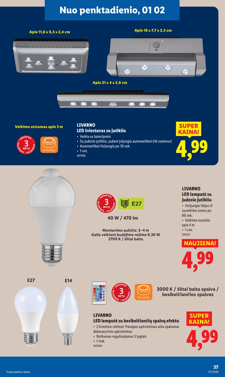 Lidl leidinys akcijos nuo 
  2025-12-29 iki 
  2026-01-04 | Leidinukas.lt puslapis 37
