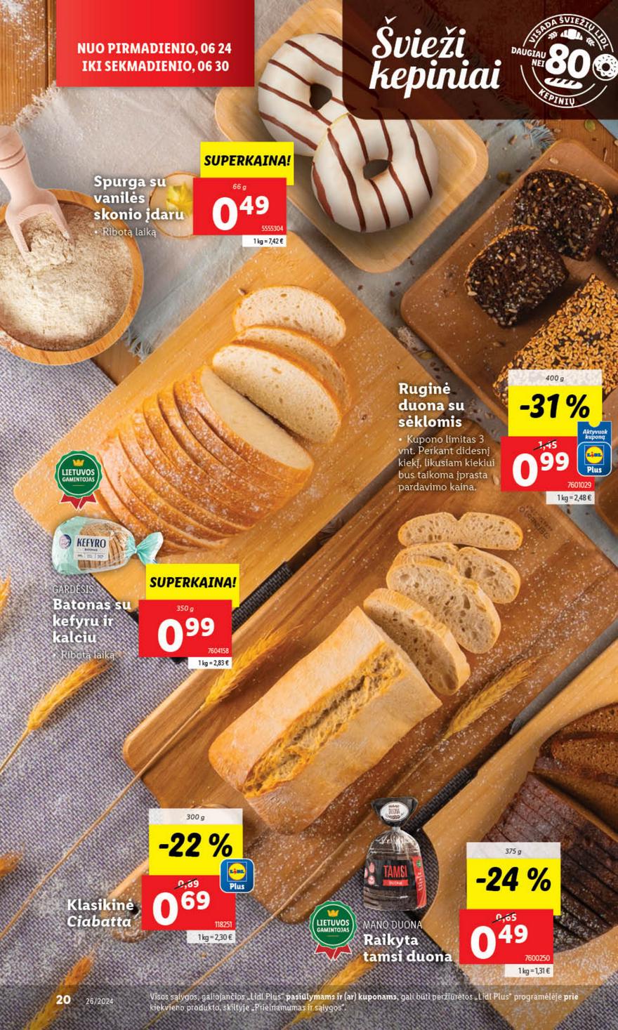 Lidl leidinys naujas akcijos nuo 
  2024-06-24 iki 
  2024-06-30 | Leidinukas.lt puslapis 20