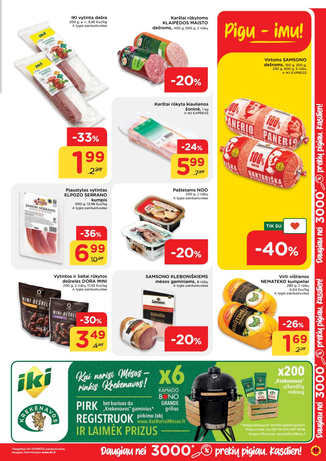 Iki savaitės leidinys akcijos nuo 
  2021-08-02 iki 
  2021-08-08 | Leidinukas.lt puslapis 17