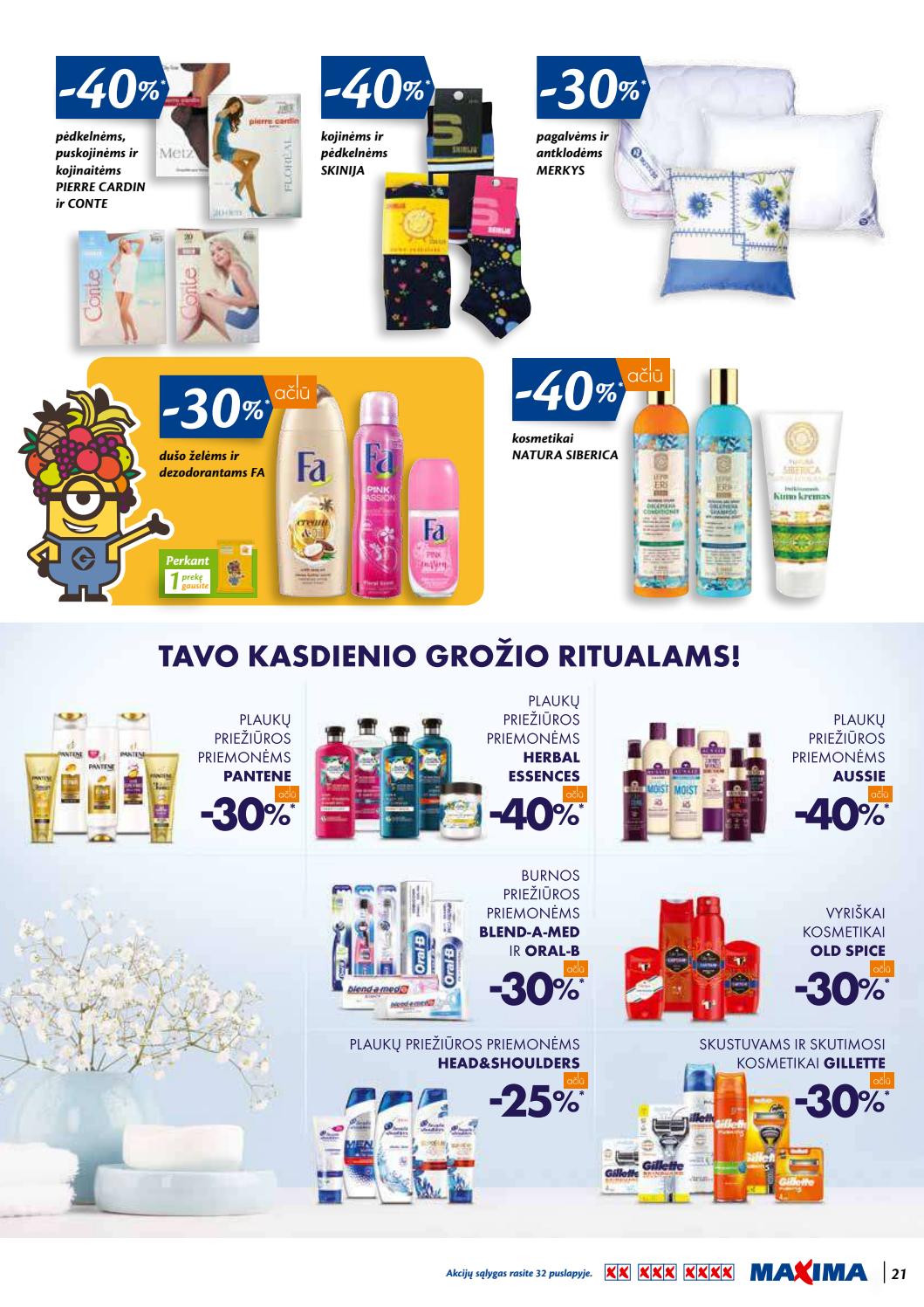 Maxima kaininis leidinys akcijos nuo 
  2019-10-10 iki 
  2019-10-23 | Leidinukas.lt puslapis 21
