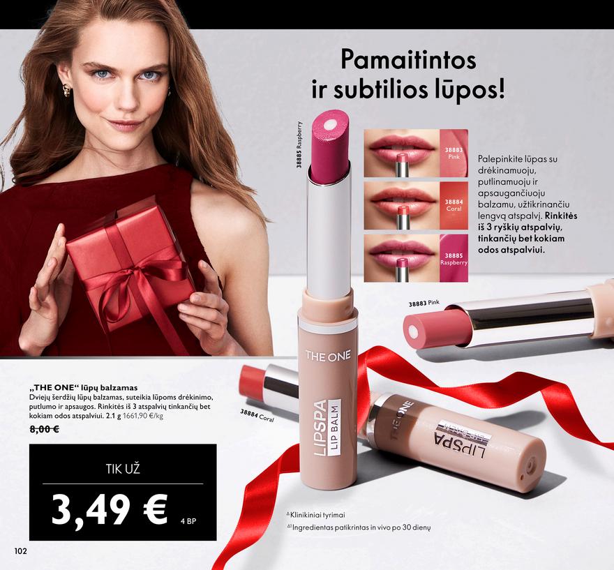 Oriflame katalogas akcijos nuo 
  2021-12-01 iki 
  2021-12-31 | Leidinukas.lt puslapis 102