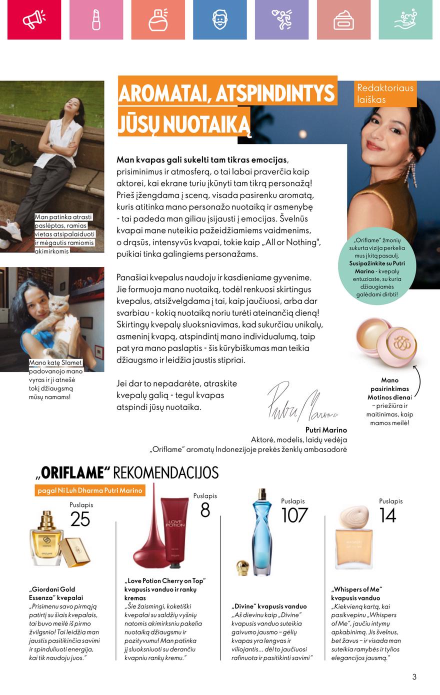 Oriflame katalogas akcijos nuo 
  2025-05-11 iki 
  2025-05-31 | Leidinukas.lt puslapis 3
