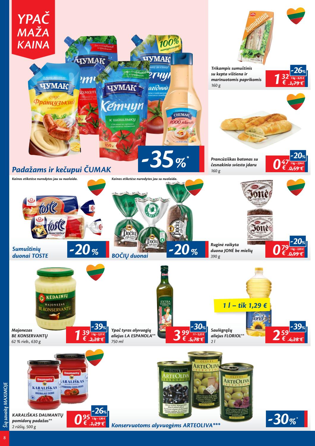 Maxima kaininis leidinys akcijos nuo 
  2019-06-04 iki 
  2019-06-10 | Leidinukas.lt puslapis 8