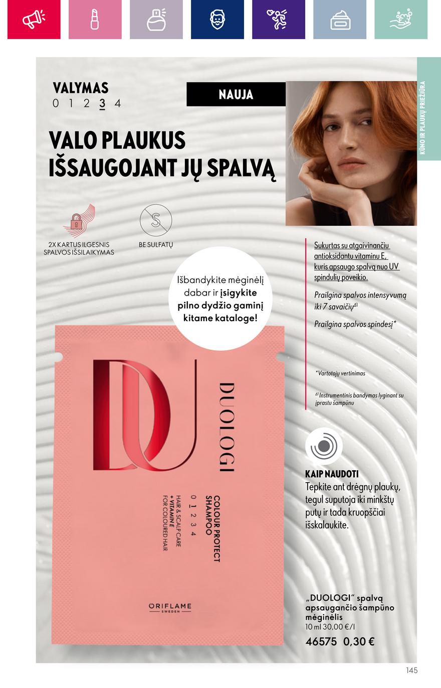 Oriflame katalogas akcijos nuo 
  2023-08-23 iki 
  2023-09-12 | Leidinukas.lt puslapis 145