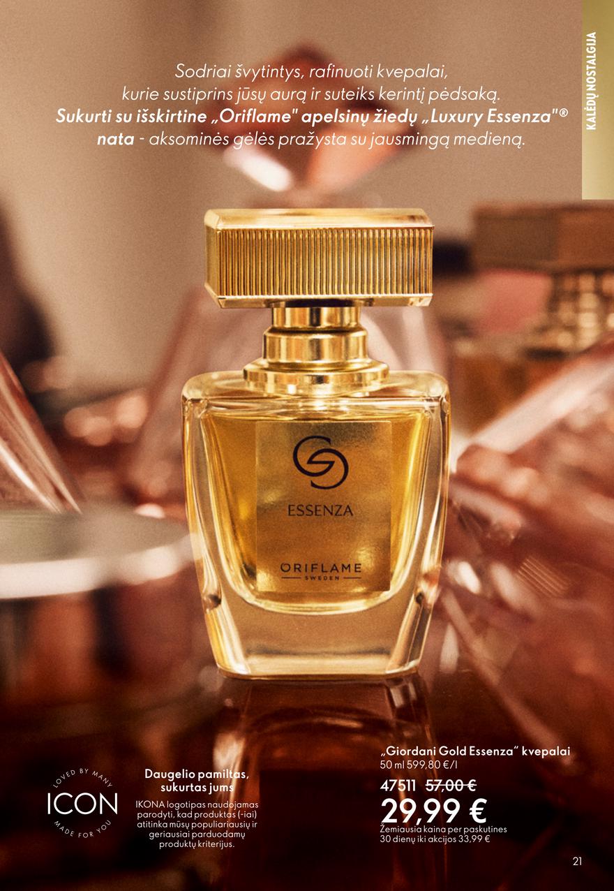 Oriflame katalogas akcijos nuo 
  2025-11-19 iki 
  2025-12-09 | Leidinukas.lt puslapis 21