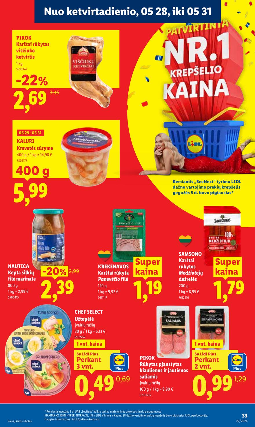 Lidl leidinys naujas akcijos nuo 
  2026-05-25 iki 
  2026-05-31 | Leidinukas.lt puslapis 25