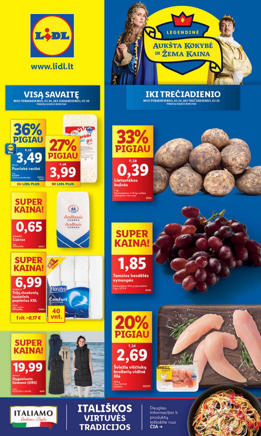 Lidl leidinys naujas akcijos nuo 
  2025-03-24 iki 
  2025-03-30 | Leidinukas.lt puslapis 1