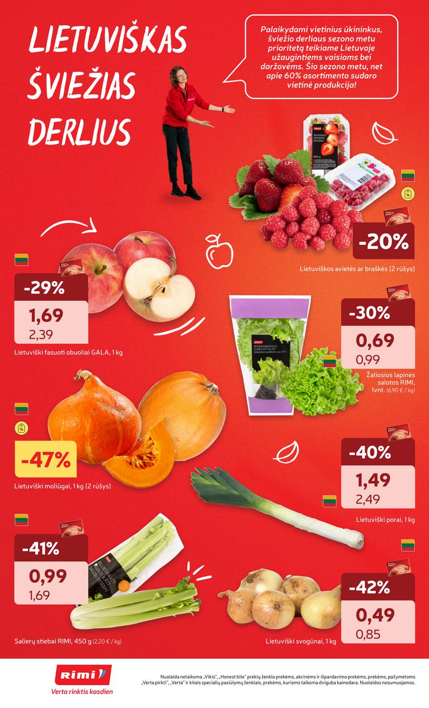 Rimi savaitinis leidinys 38 akcijos nuo
2025-09-16 iki
2025-09-22 | Leidinukas.lt puslapis 10