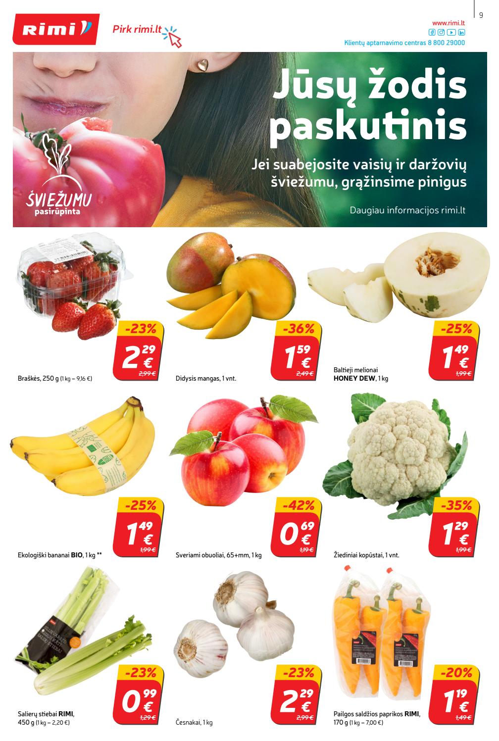 Rimi savaitinis leidinys akcijos nuo 
  2020-10-06 iki 
  2020-10-12 | Leidinukas.lt puslapis 9