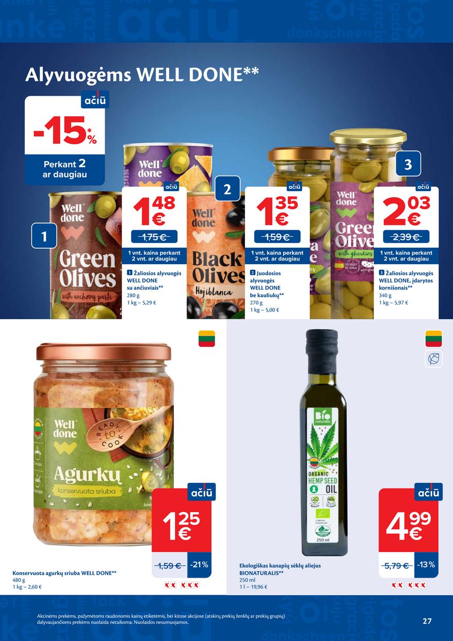Maxima leidinys akcijos nuo 
  2026-06-02 iki 
  2026-06-08 | Leidinukas.lt puslapis 27
