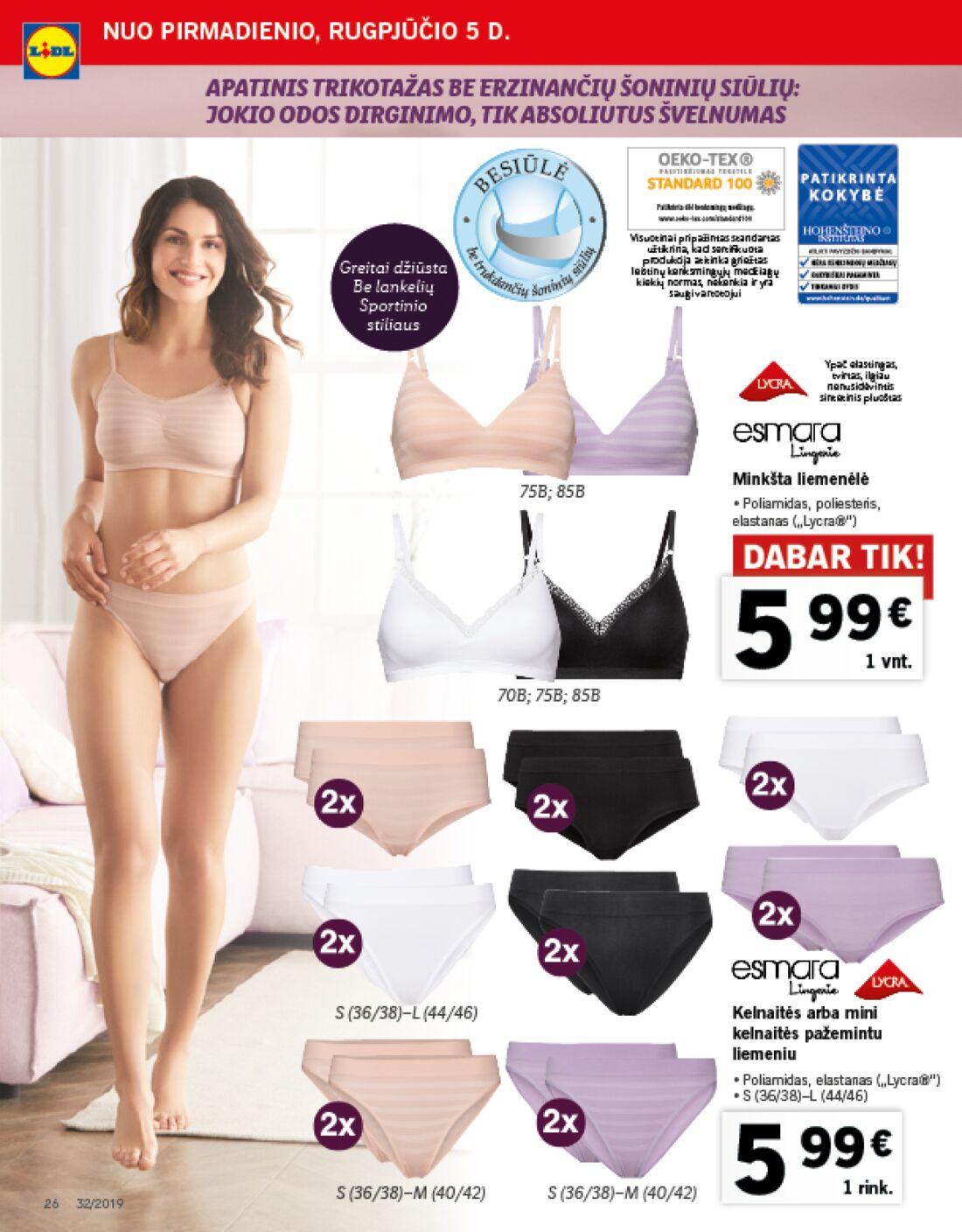 Lidl savaitinis leidinys akcijos nuo 
  2019-08-05 iki 
  2019-08-11 | Leidinukas.lt puslapis 26