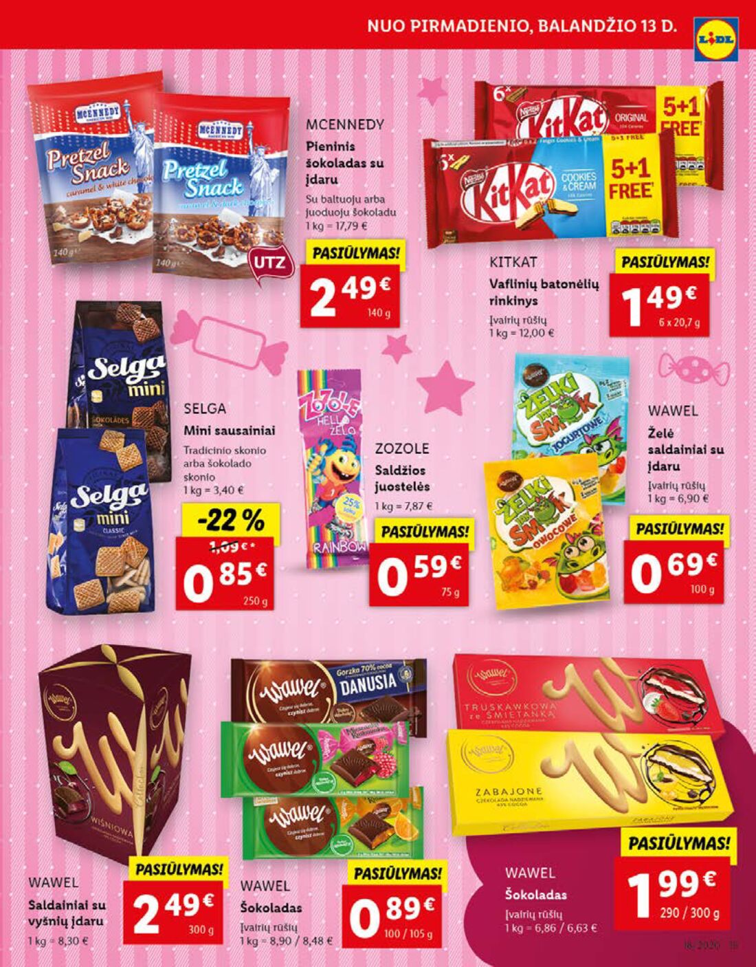 Lidl savaitinis leidinys akcijos nuo 
  2020-04-13 iki 
  2020-04-19 | Leidinukas.lt puslapis 19