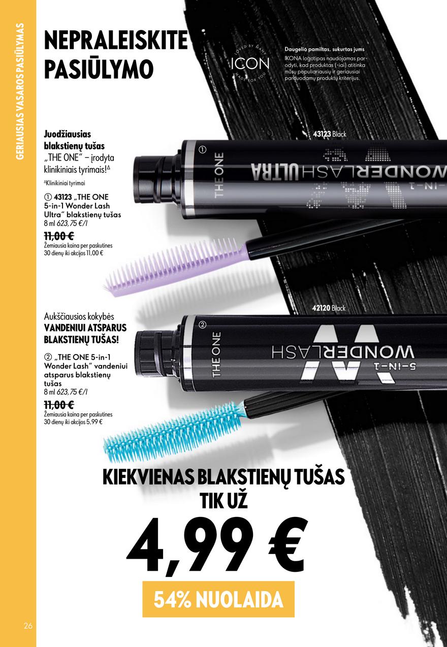 Oriflame katalogas akcijos nuo 
  2026-06-24 iki 
  2026-07-14 | Leidinukas.lt puslapis 26
