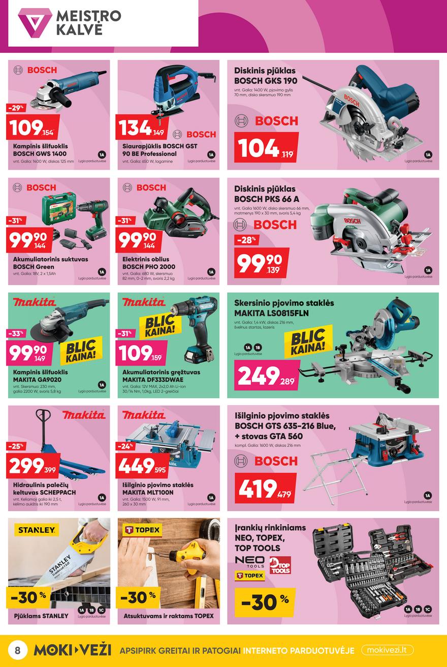 Moki veži leidinys akcijos nuo 
  2022-03-10 iki 
  2022-03-29 | Leidinukas.lt puslapis 8