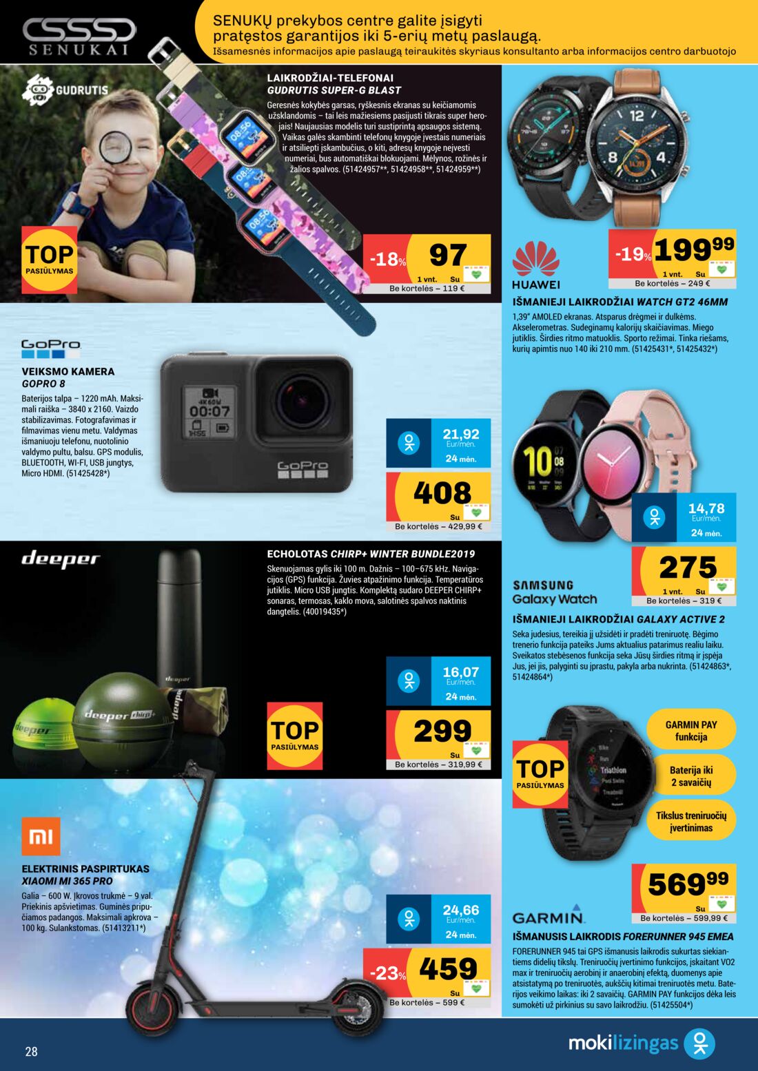 Senukai reklaminis leidinys akcijos nuo 
  2020-02-26 iki 
  2020-03-30 | Leidinukas.lt puslapis 28