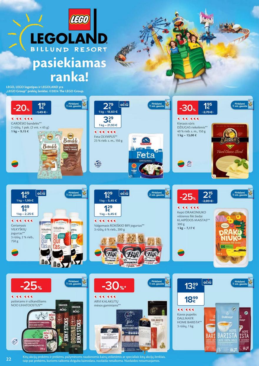 Maxima savaitinis leidinys 38 akcijos nuo
2024-09-17 iki
2024-09-23 | Leidinukas.lt puslapis 22