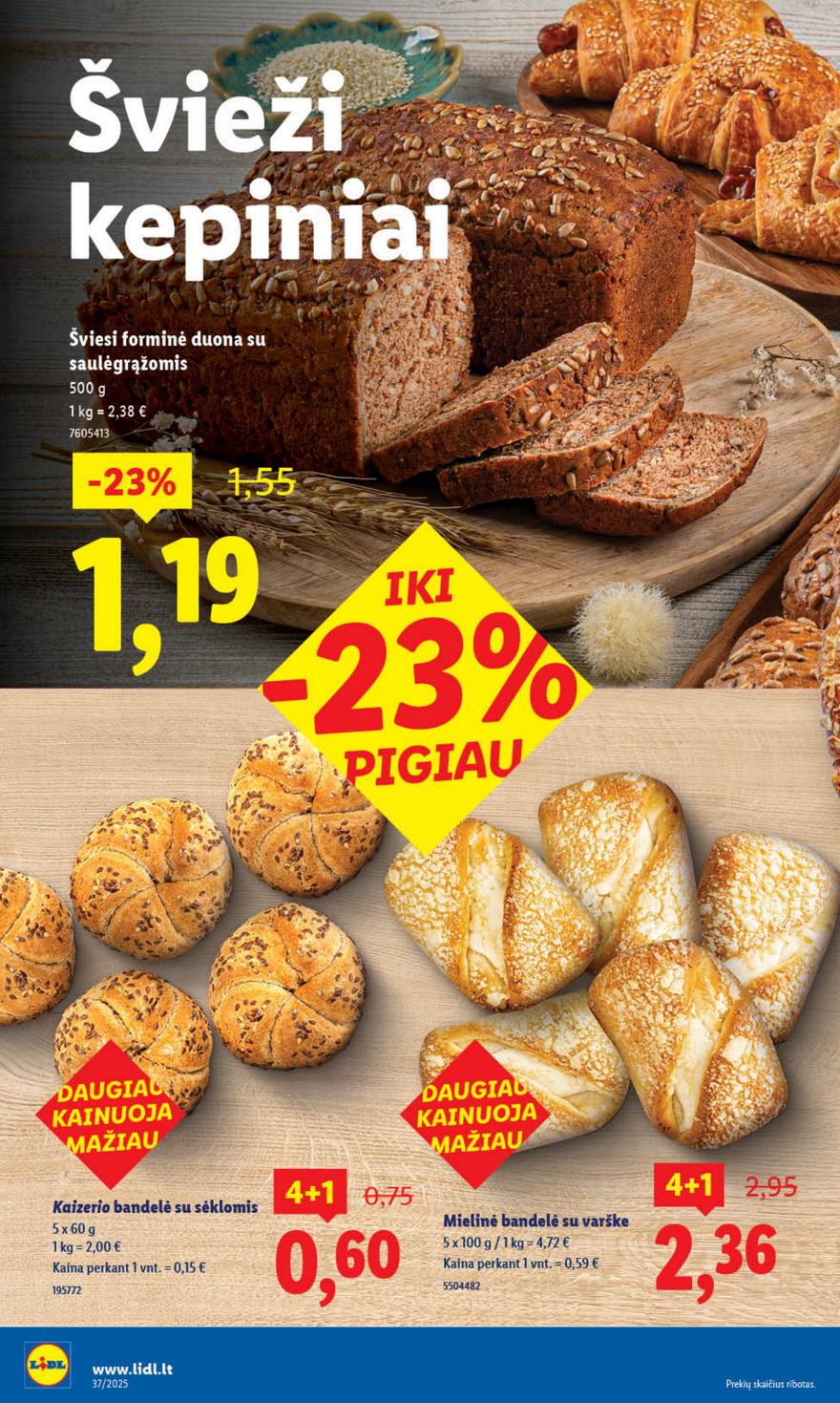 Lidl leidinys akcijos nuo 
  2025-09-08 iki 
  2025-09-14 | Leidinukas.lt puslapis 6