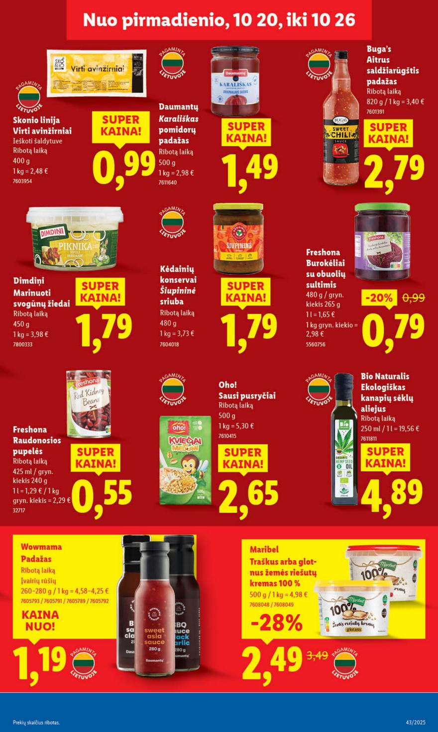 Lidl leidinys naujas akcijos nuo 
  2025-10-20 iki 
  2025-10-26 | Leidinukas.lt puslapis 41