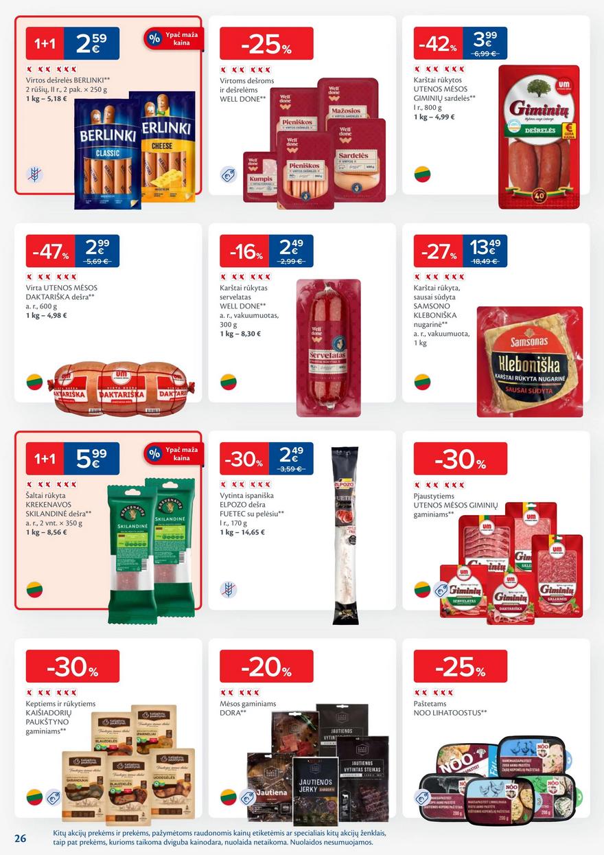 Maxima leidinukas akcijos nuo
2025-08-26 iki
2025-09-01 | Leidinukas.lt puslapis 26