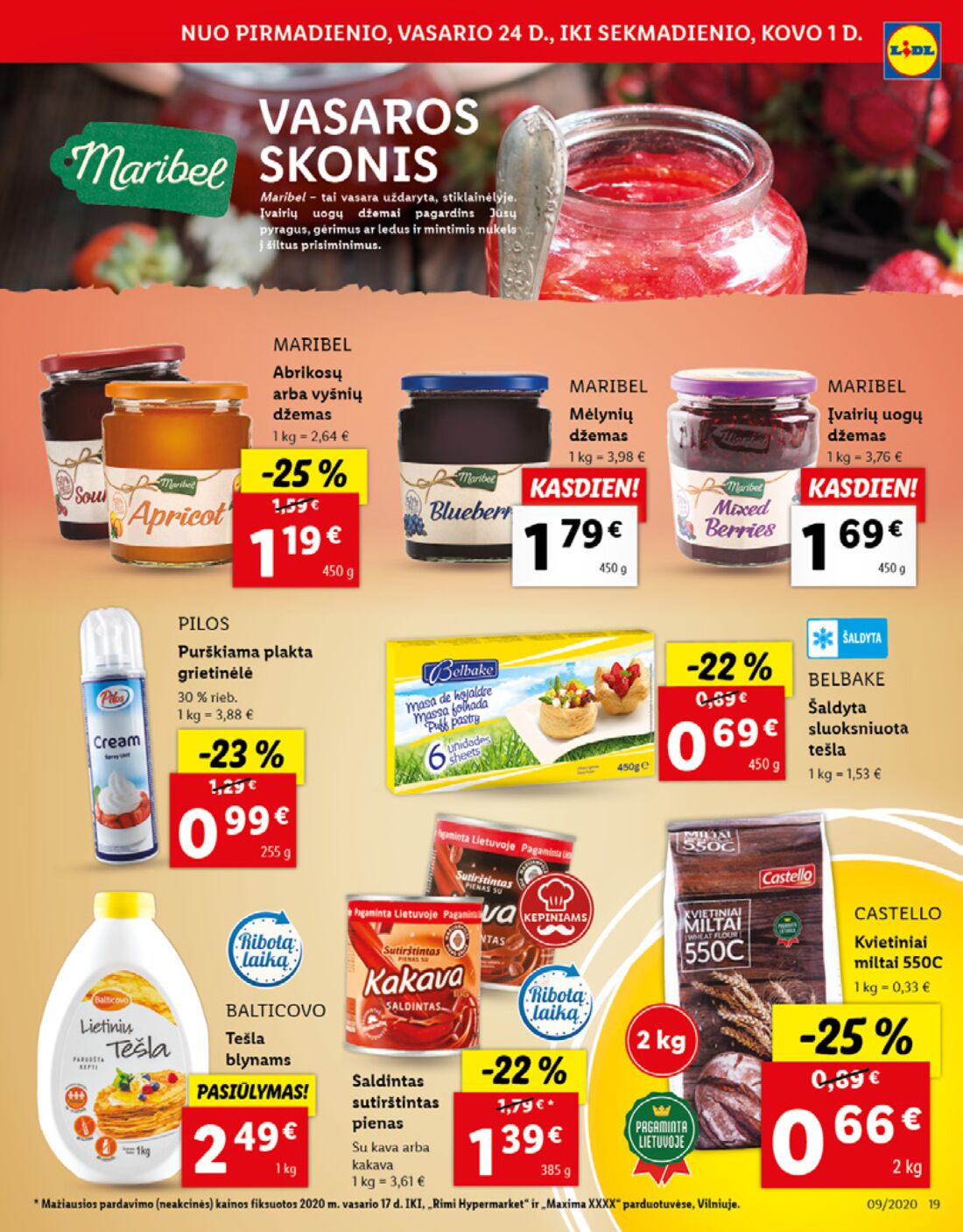 Lidl savaitinis leidinys akcijos nuo 
  2020-02-24 iki 
  2020-03-01 | Leidinukas.lt puslapis 19