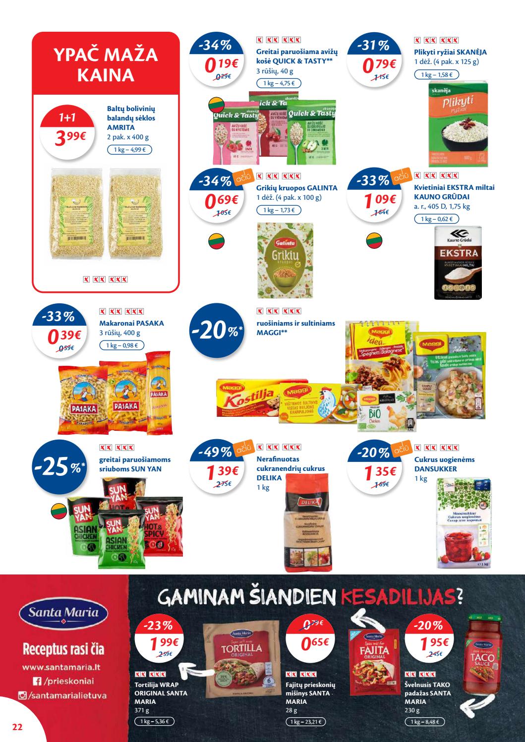 Maxima kaininis leidinys akcijos nuo 
  2021-05-18 iki 
  2021-05-24 | Leidinukas.lt puslapis 22