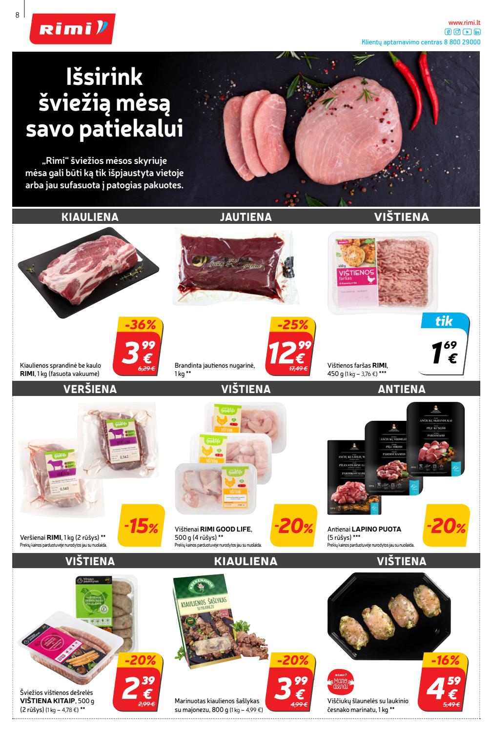 Rimi savaitinis leidinys akcijos nuo 
  2020-05-26 iki 
  2020-06-01 | Leidinukas.lt puslapis 8