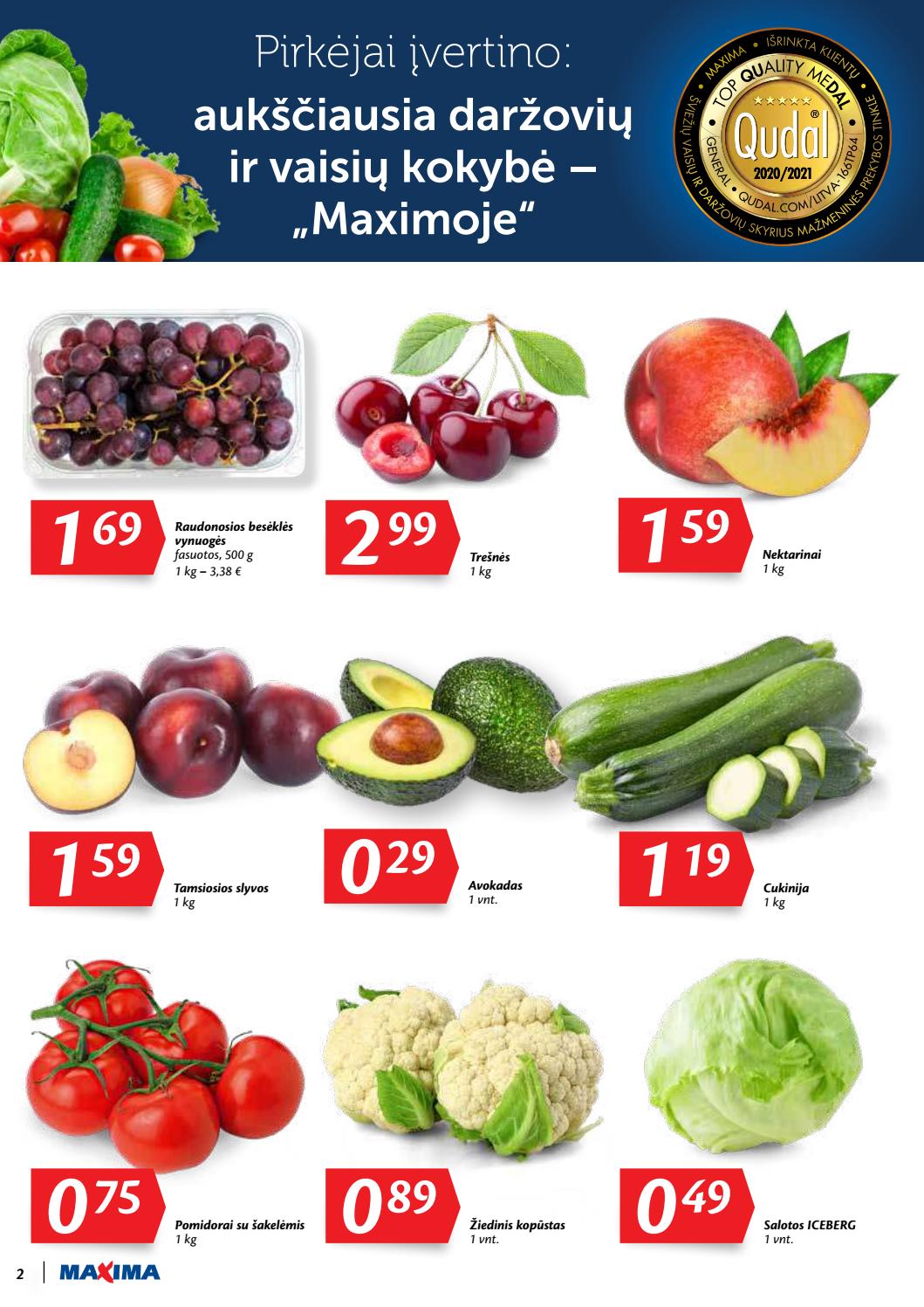 Maxima kaininis leidinys akcijos nuo 
  2020-06-30 iki 
  2020-07-06 | Leidinukas.lt puslapis 2