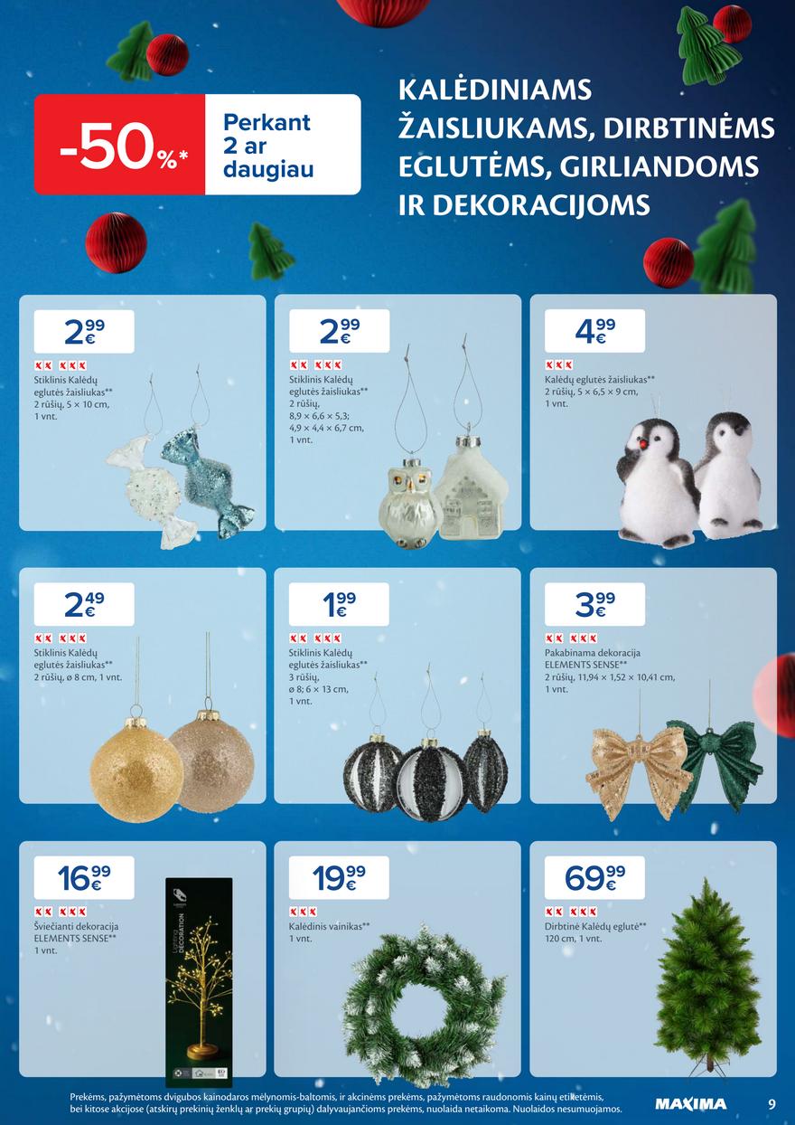 Maxima leidinukas akcijos nuo 
  2025-11-25 iki 
  2025-12-01 | Leidinukas.lt puslapis 9