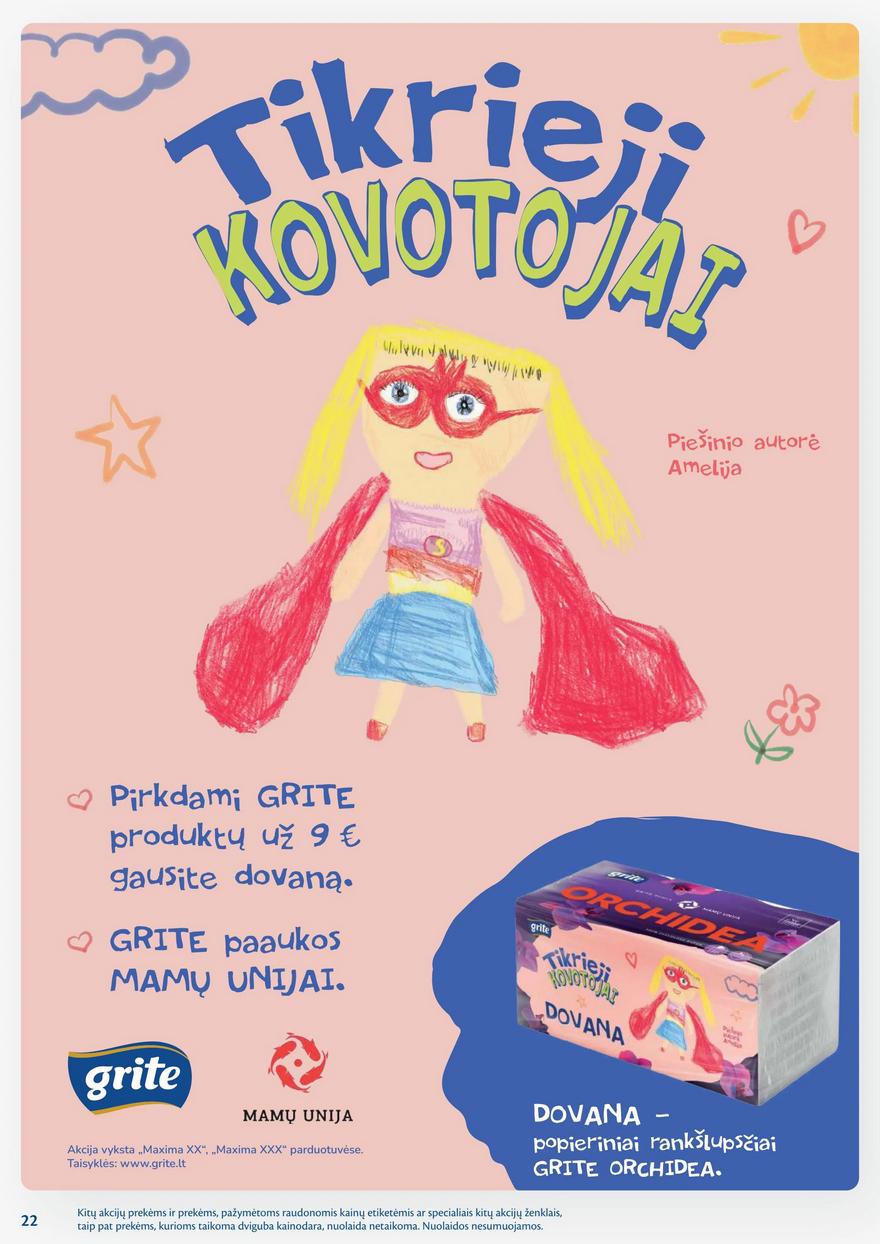 Maxima savaitinis leidinys 42 akcijos nuo
2024-10-15 iki
2024-10-21 | Leidinukas.lt puslapis 22