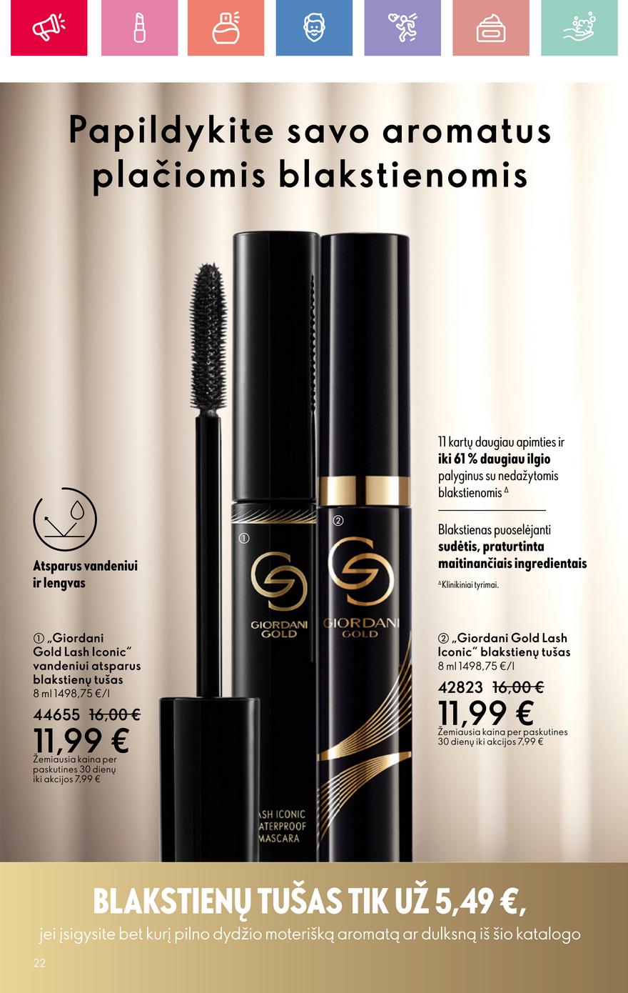 Oriflame katalogas akcijos nuo 
  2025-08-24 iki 
  2025-09-13 | Leidinukas.lt puslapis 22