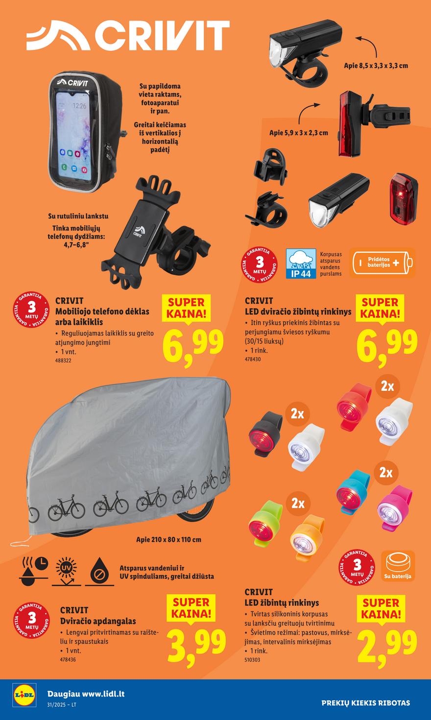 Lidl ne maisto leidinys akcijos nuo 
  2025-07-28 iki 
  2025-08-03 | Leidinukas.lt puslapis 28
