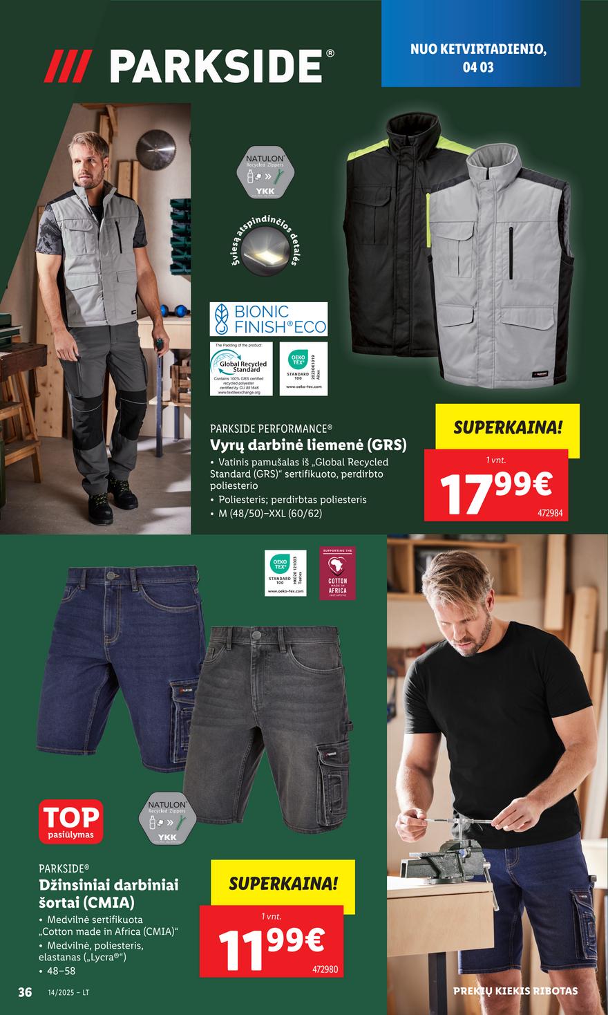 Lidl ne maisto leidinys akcijos nuo 
  2025-03-31 iki 
  2025-04-06 | Leidinukas.lt puslapis 36