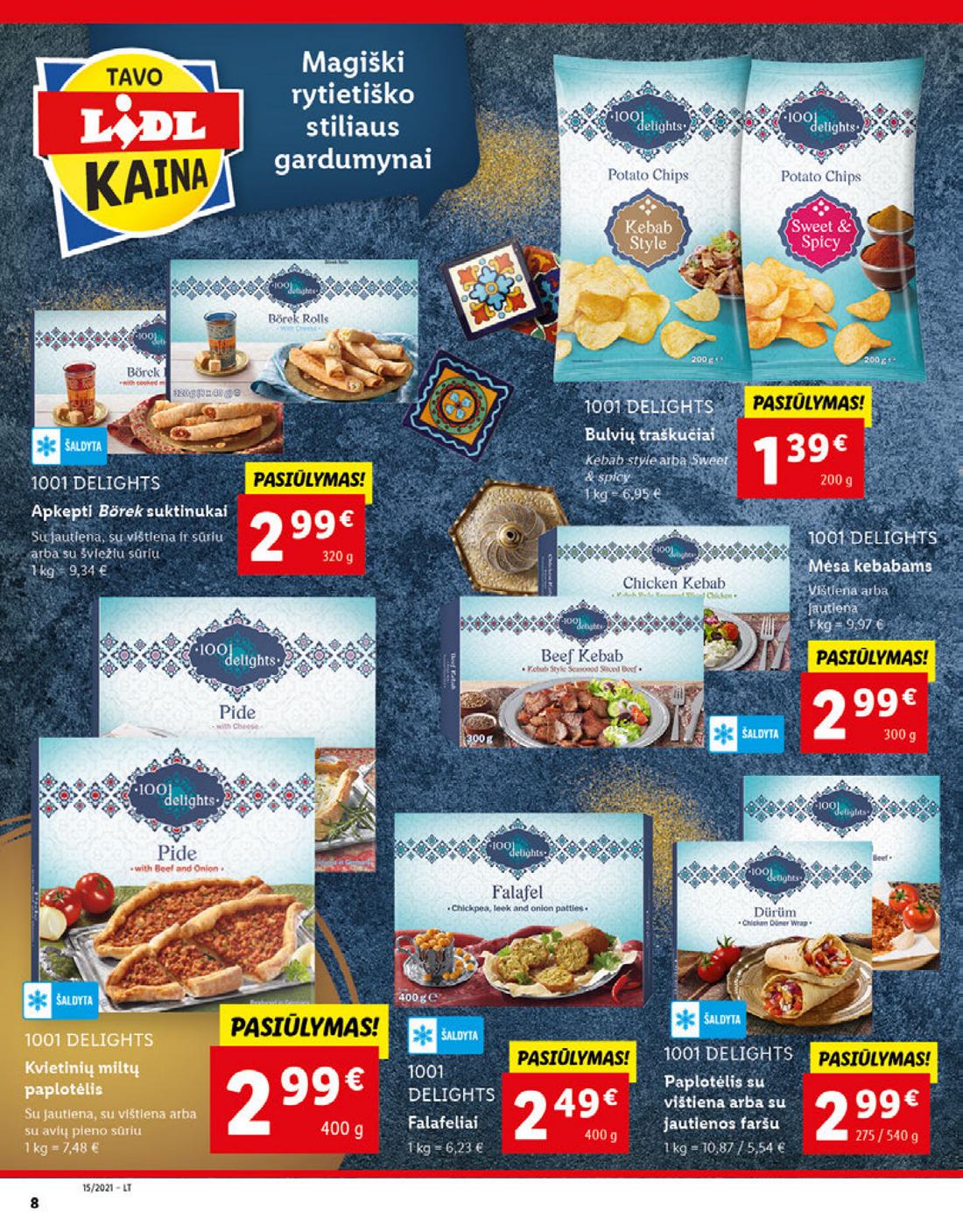 Lidl maisto prekių pasiūlymai akcijos nuo 
  2021-04-12 iki 
  2021-04-18 | Leidinukas.lt puslapis 8