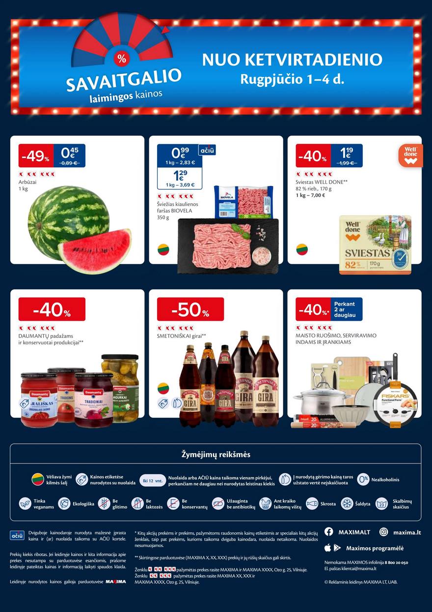 Maxima leidinys akcijos nuo 
  2024-07-30 iki 
  2024-08-05 | Leidinukas.lt puslapis 44