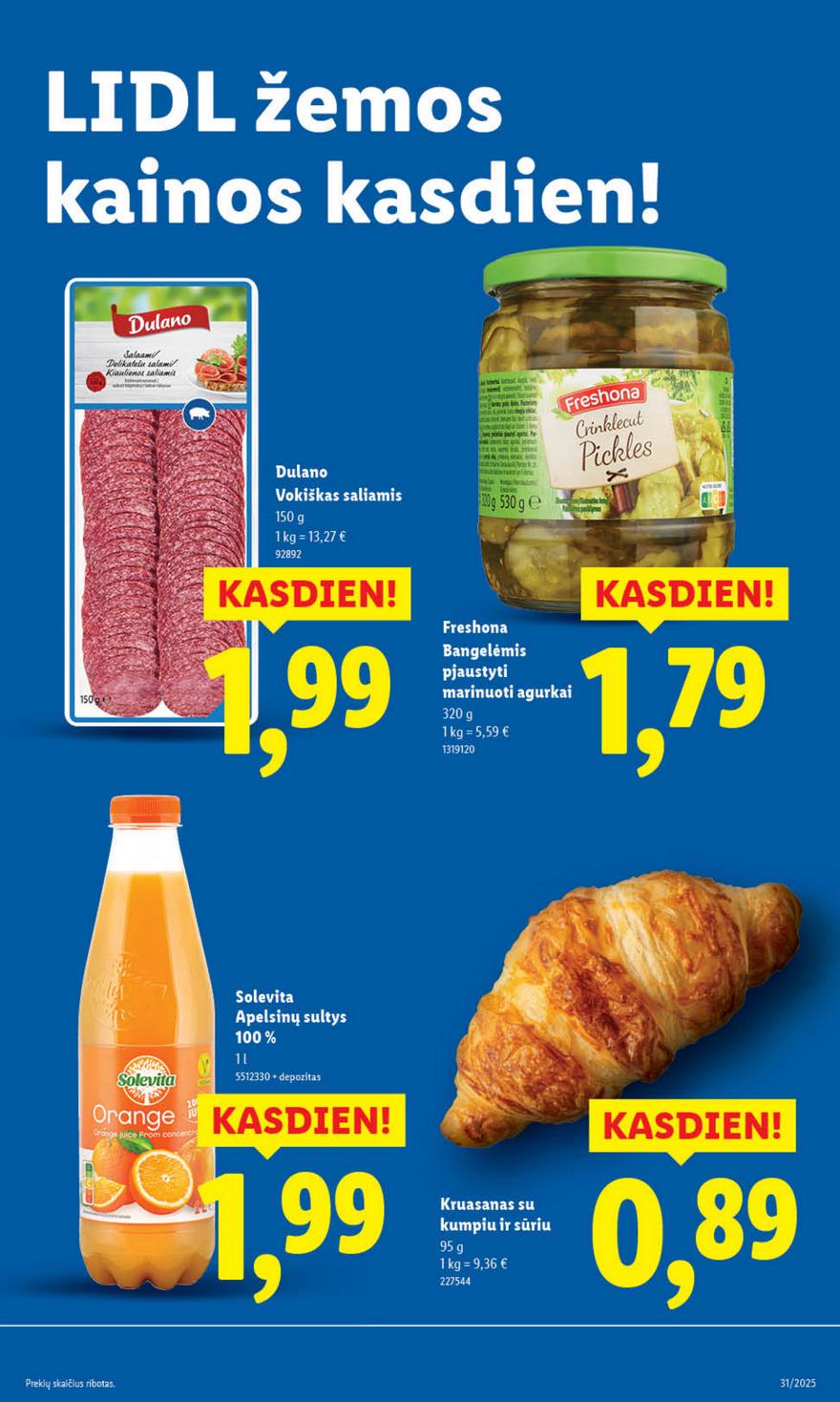 Lidl leidinys naujas akcijos nuo 
  2025-07-28 iki 
  2025-08-03 | Leidinukas.lt puslapis 3