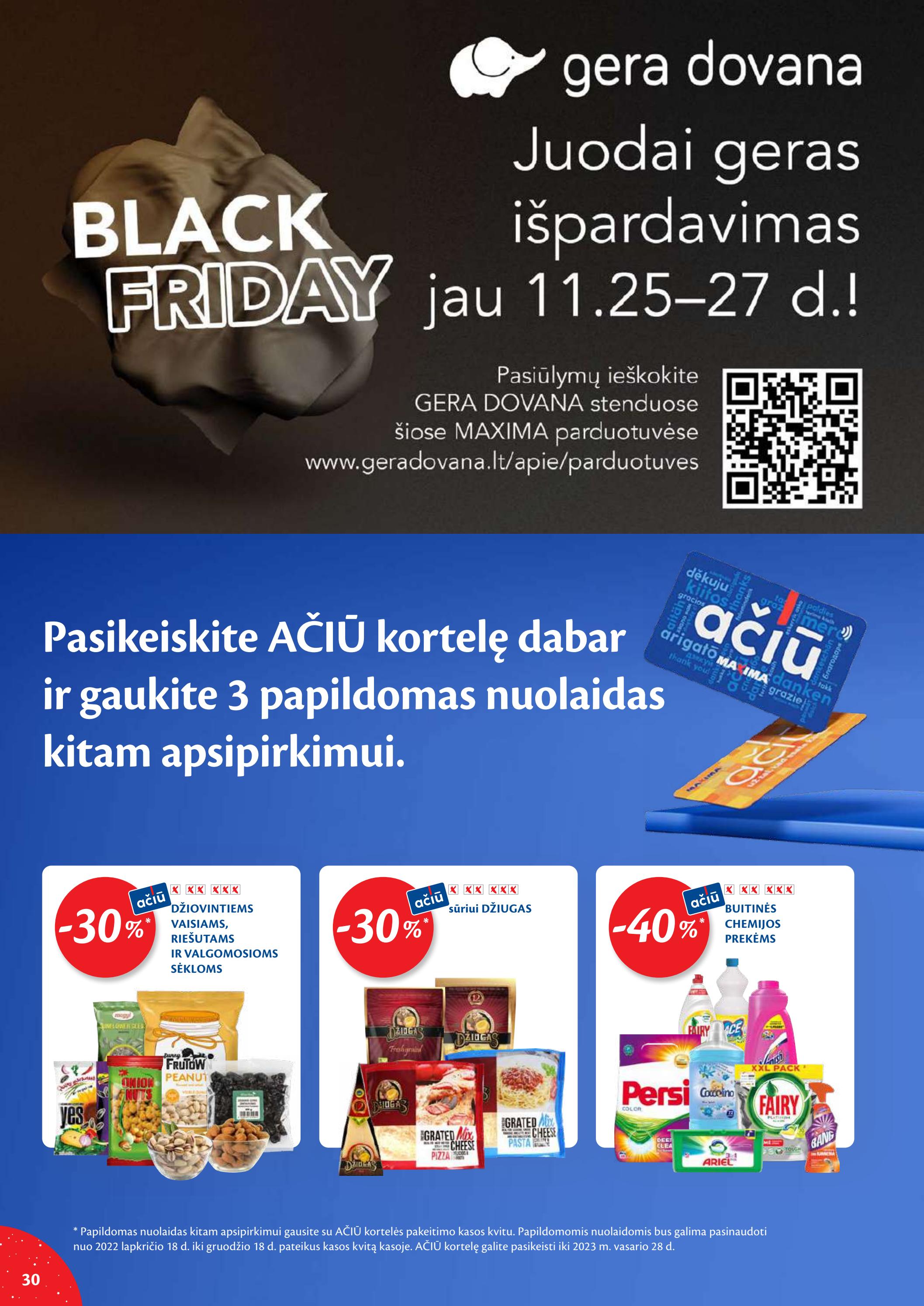 Maxima kaininis leidinys akcijos nuo 
  2022-11-22 iki 
  2022-11-28 | Leidinukas.lt puslapis 30