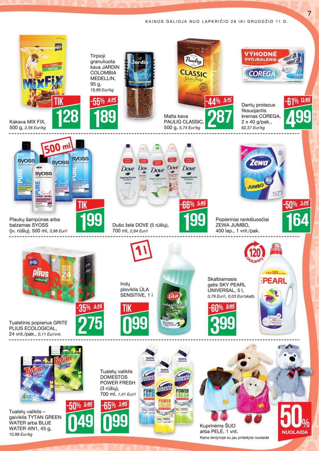 Norfa kaininis leidinys akcijos nuo 
  2019-11-28 iki 
  2019-12-11 | Leidinukas.lt puslapis 7